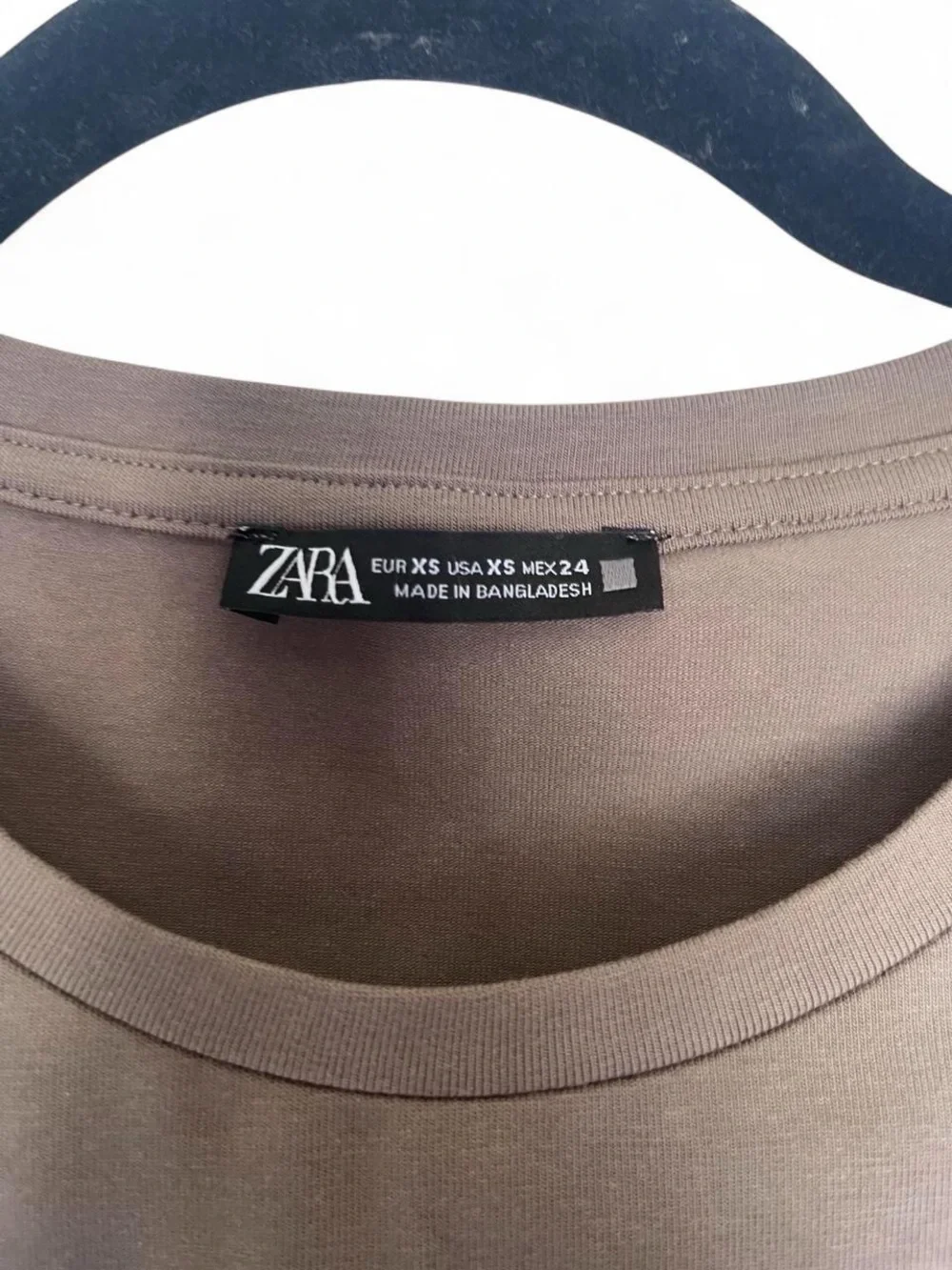 Zara size XS Baby Tee